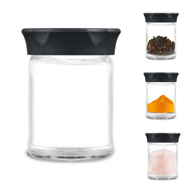 SILBERTHAL Ersatzglas Behälter Glas Kaffeemühle Ersatzteil für Tee 5 STÜCK - 4260470463200