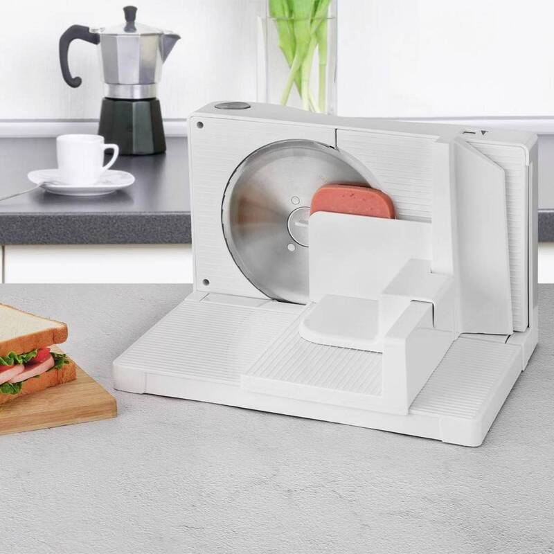 Kalorik Allesschneider TKG AS 1004 WH PL Küchenmaschine Schneidemaschine Weiß - 5413346347053