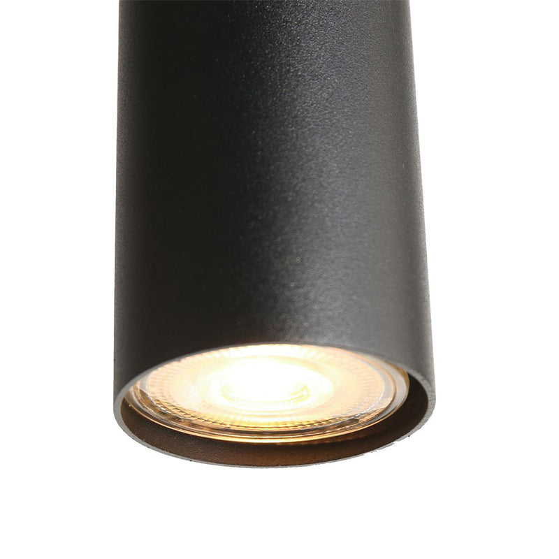 Steinhauer Hängeleuchte Bollique LED Pendelleuchte dimmbar schwarz 5-flammig - 8712746172997