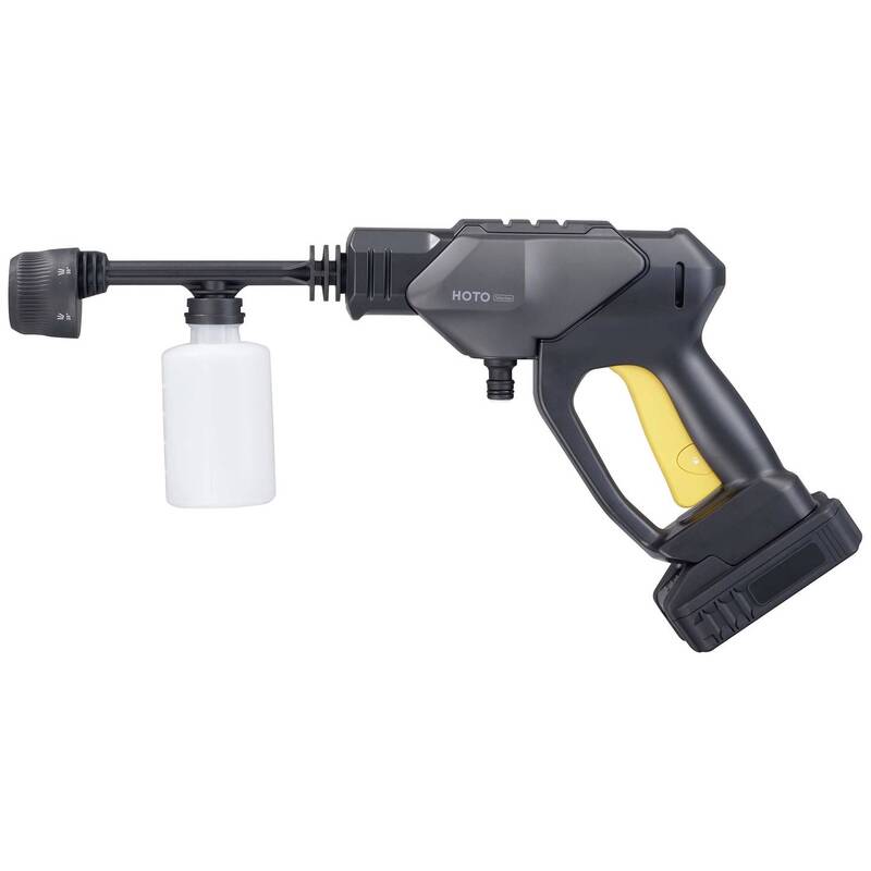 HOTO Mitteldruckreiniger QWXCJ001 24 bar 180 L/h mobil 200 W Akku 6 m Schlauch - 6974370800215