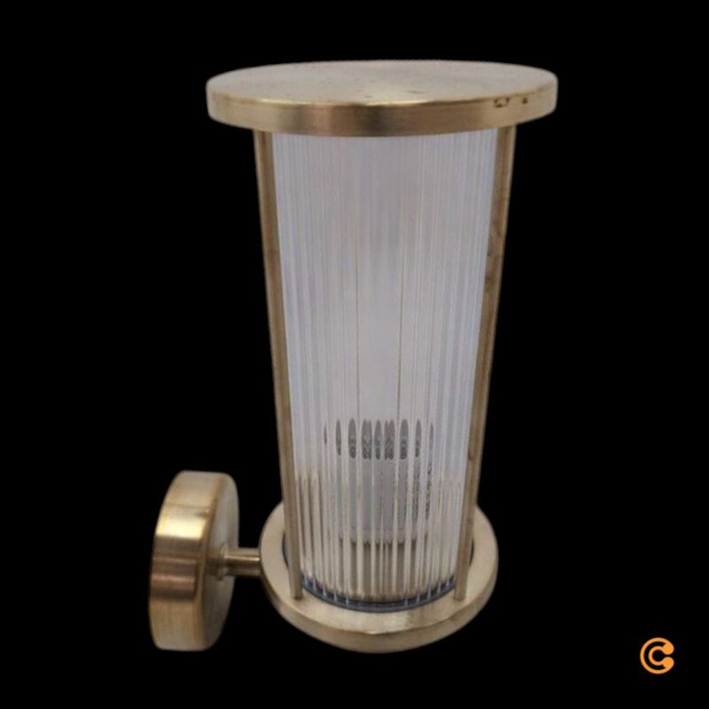 Nordlux Außenwandleuchte Linton Gartenleuchte messing IP54 30cm hoch dimmbar - 5704924011047