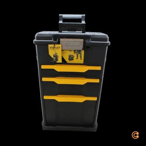 STANLEY Werkzeugkasten Rollende Werkstatt Trolley-Koffer unbestückt schwarz - 3253561703447