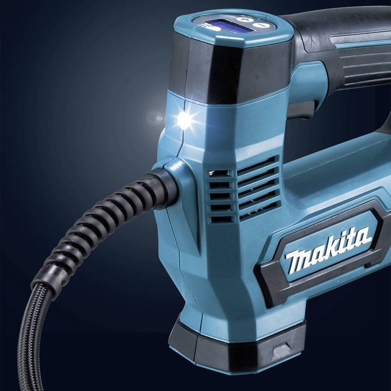 Makita Akku-Druckluft-Kompressor MP100D Luftkompressor 8,3 bar mobil 12V 1,33kg - 88381871747