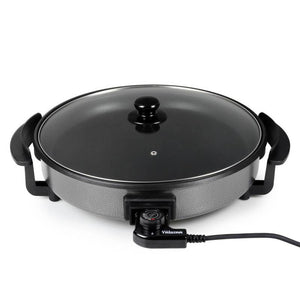 B-Ware Tristar Partypfanne Elektropfanne PZ-2694 1500W Antihaftbeschichtung schwarz