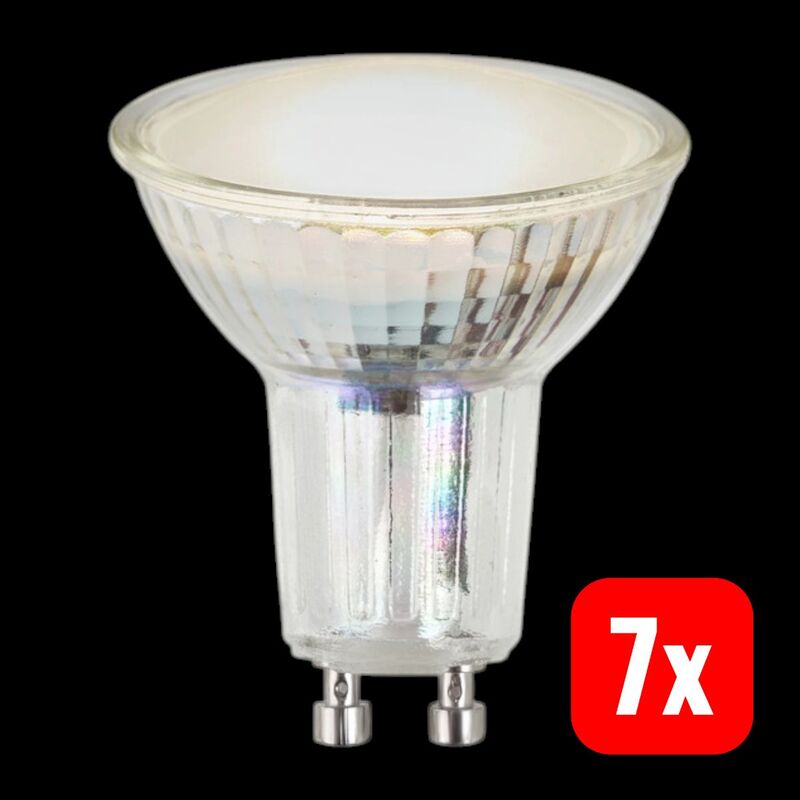 Arcchio LED Reflektor GU10 3,4W 120° klar 3000K Leuchte Strahler Lampe Glühbirne - 4251096593167