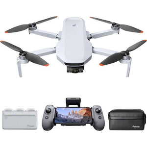 B-Ware Potensic Quadrocopter ATOM 2 Fly More Combo Kameraflug 48MP Grau 32 Minuten