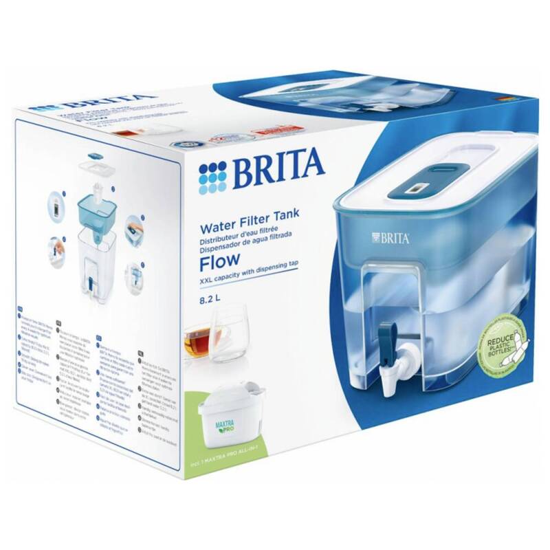 Brita Flow weiß-petrol Maxtra Pro Wassersparfilter-Set 5.2l gefiltert - 4006387125356