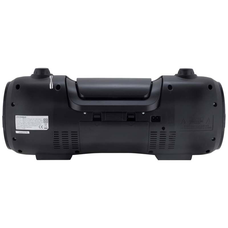 UNIVERSUM Ghettoblaster BB 500-20 Bluetooth CD Radio AUX USB mit Fernbedienung - 4260473221142