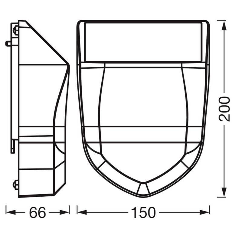 OSRAM Alarmsirene 95dB IP65 Außenbereich Sicherheits-Sirene 5V mit App Steuerung - 4058075856950
