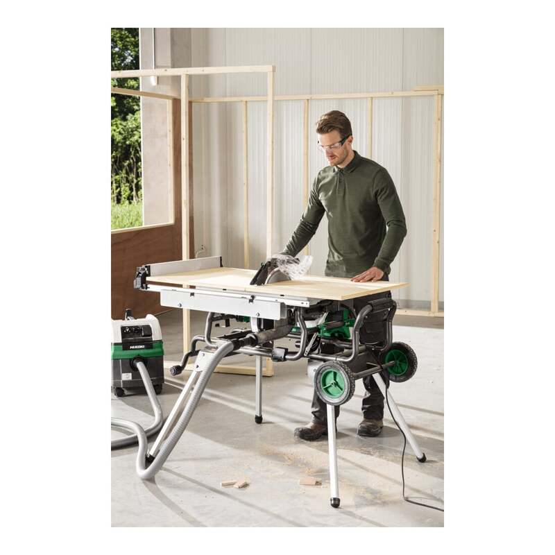 HiKOKI Tischkreissäge C10RJ Hochleistungs-Sägeblatt 255mm 1500W mit Bremse - 4966376334483