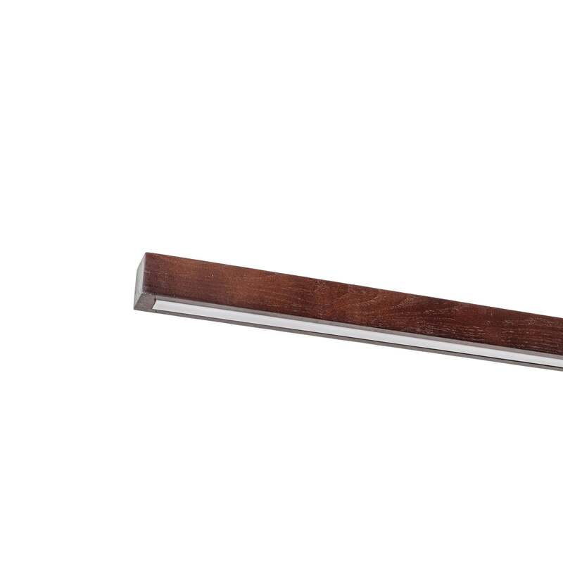 Lucande Pendelleuchte Hängelampe LED Nihalo walnuss dimmbar CCT höhenverstellbar - 4255830903120