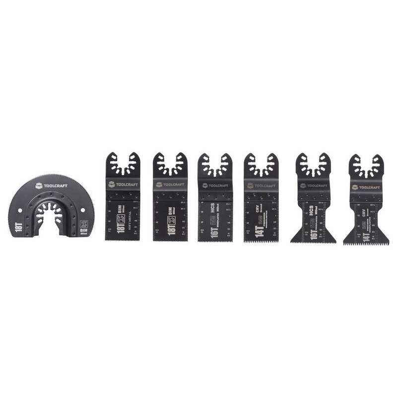 TOOLCRAFT Multifunktionswerkzeug Set Aufsatz Werkzeugaufnahme 24-teilig 2 SETS - 4064161482149