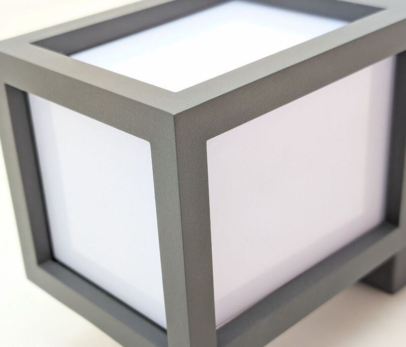 Dekolight Außenwandleuchte Wandleuchte Außenleuchte FACADO II ECKIG E27 - 4042943179517