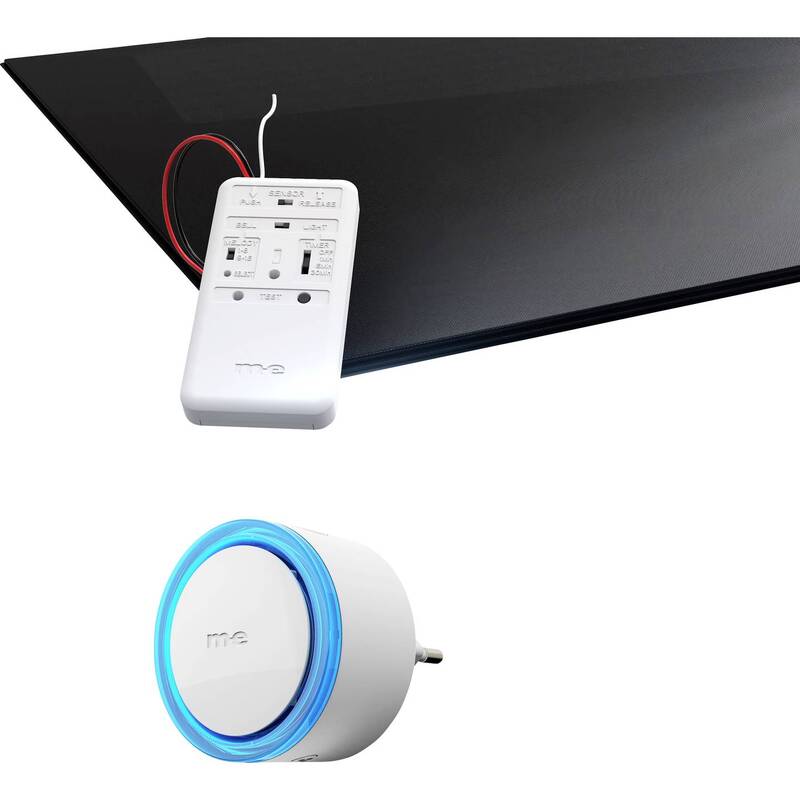 m-e modern-electronics Funk-Alarmtrittmatte BELL-5777 Mini-Alarmanlage 200m - 4250109133741