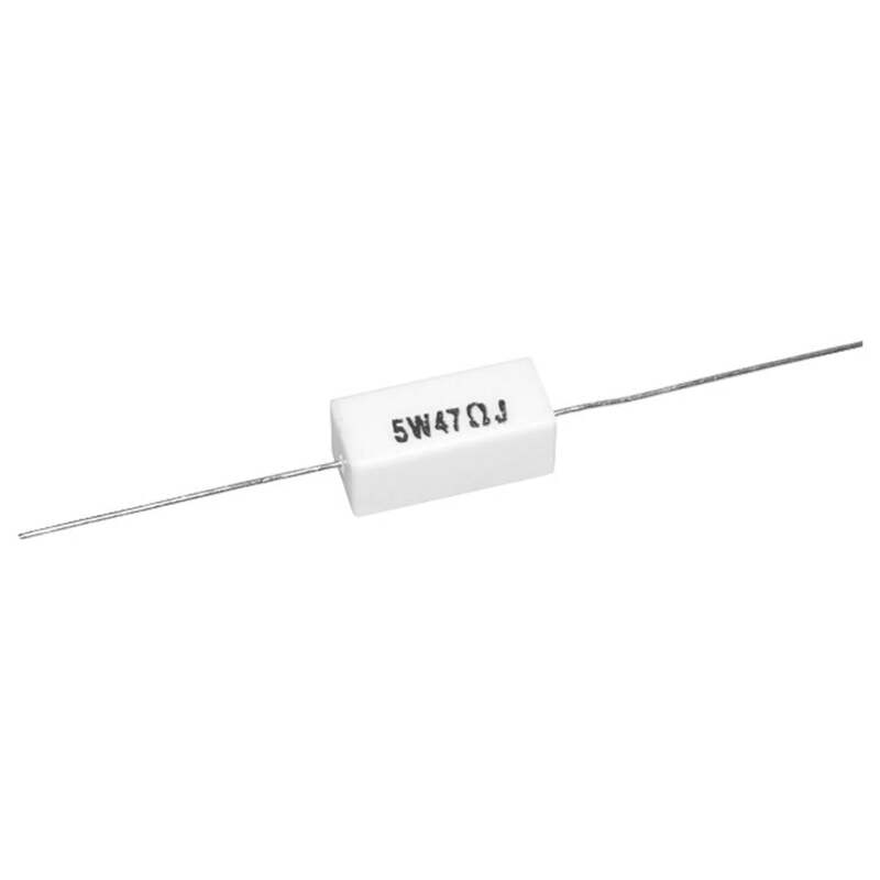 VitrOhm Widerstand Drahtwiderstand Hochlast THT 3.3 Ohm 5 W Bulk 50 STÜCK - 2050011786514