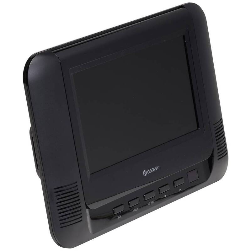 Denver Portabler Twin DVD Player tragbarer Disc Player Hauptgerät DEFEKTWARE - 5706751068102