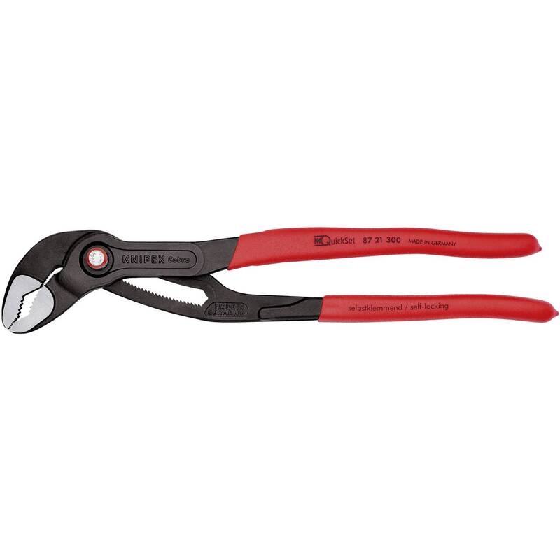 Knipex 87 21 Cobra Quick Set Waterpump Pliers 300mm - 4003773078524