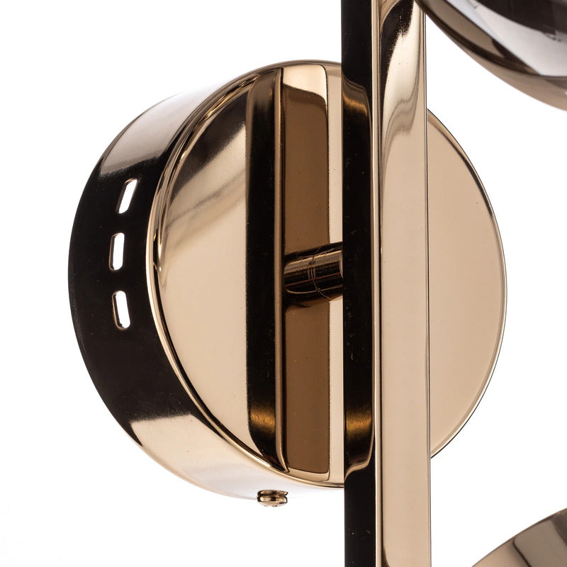 Wandleuchte Zerde 1+1 Wandlampe gold Metall Leuchte Lampe 2 flammig LED - 8698525600069