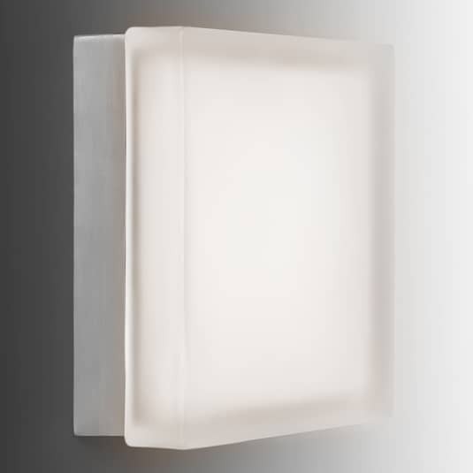 Akzentlicht Moderne LED-Wandleuchte Briq 02L Wandlampe Lampe Leuchte Glasschirm - 1018342