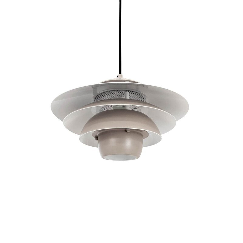 Dyberg Larsen Hängelampe Pendelleuchte Ejka Mini Deckenlampe Ø30cm Metall beige - 5704709094111