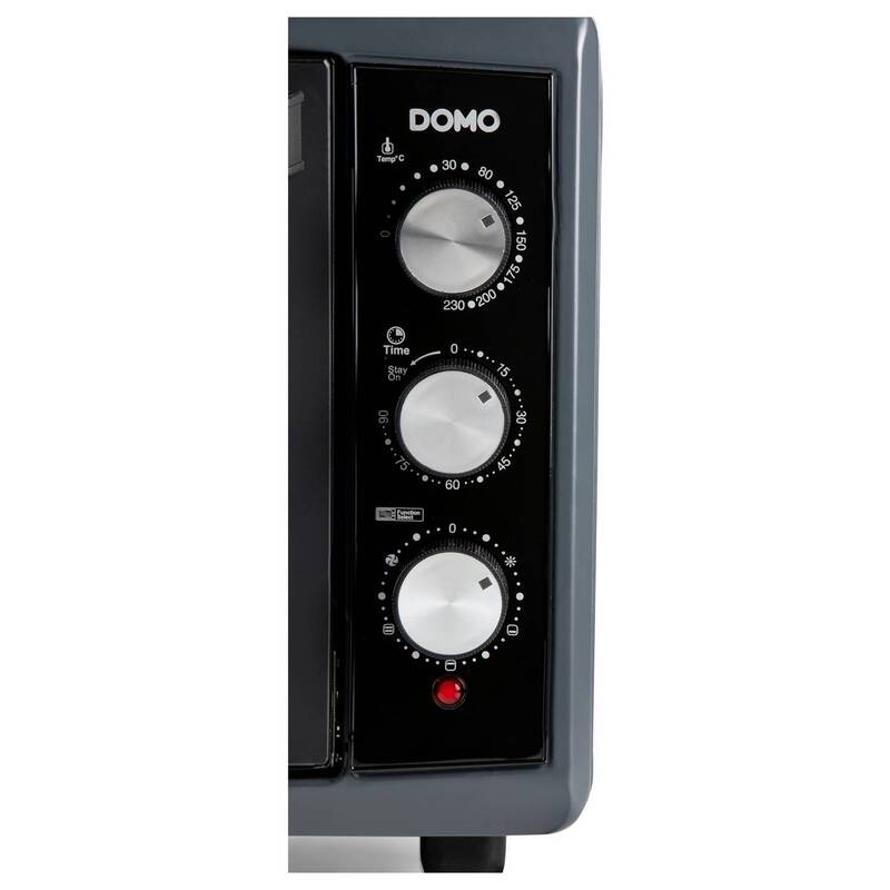 DOMO multifunktionaler Backofen Ofen XXL 50L Elektro Backeinsatz Temperatur 230 - 5411397173751