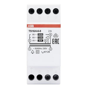 B-Ware ABB Klingeltransformator 4 V 6 V 8 V 4 A 16 W für Reiheneinbau 230 V