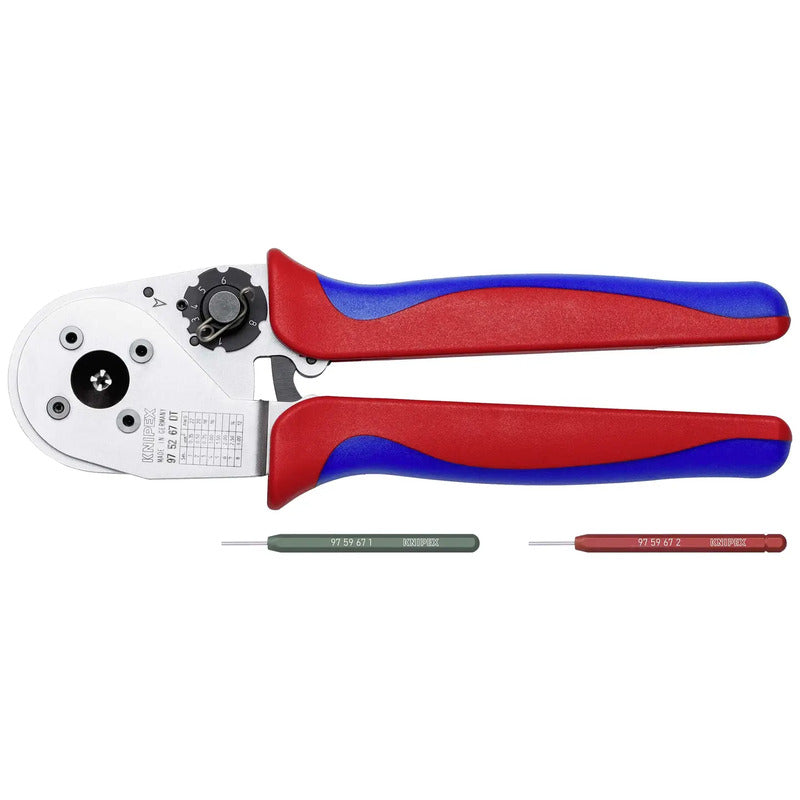 Knipex Crimpzange Stiftkontakte Buchsenkontakt 0,35 bis 3 mm² ergonomisch 230mm - 4003773088820