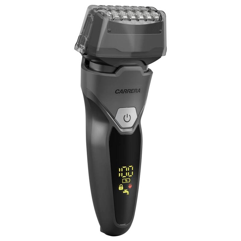 Carrera Beauty Rasierer abwaschbar Schwarz 60min Akku-Laufzeit 3-Schersystem - 4017805346468