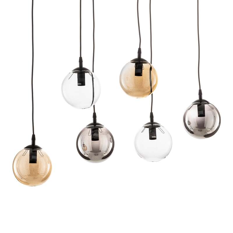 Euluna Hängeleuchte Glassy 6-flg Pendelleuchte Deckenlampe SIEHE TEXT/FOTO - 5901738919099