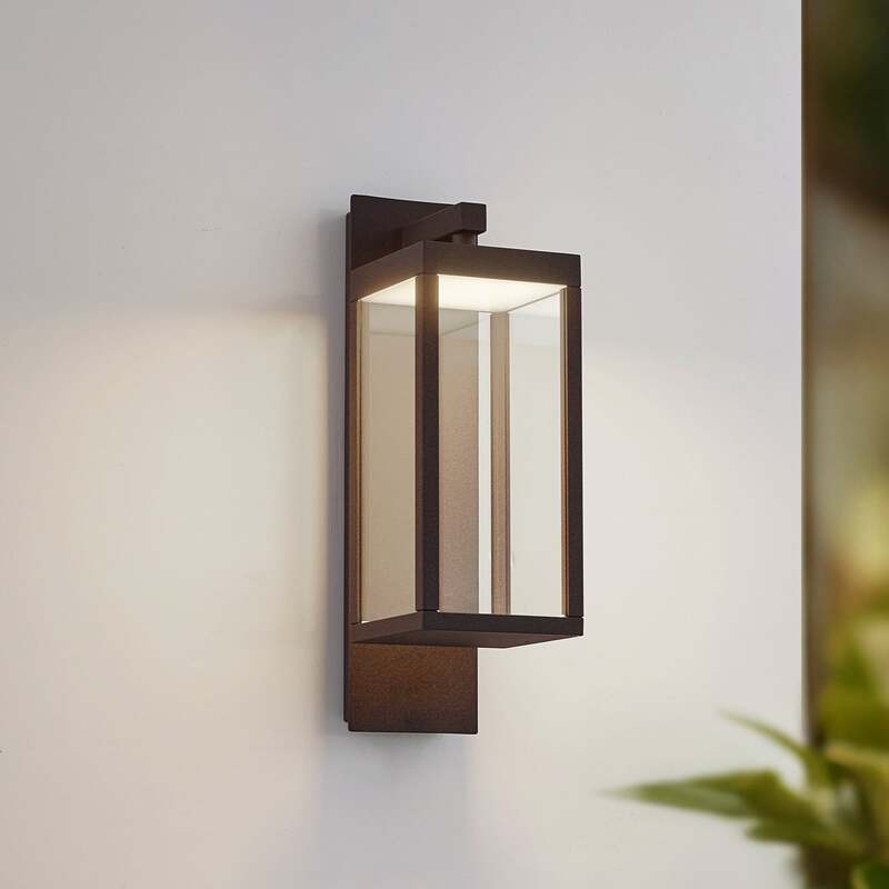 Lucande LED-Außenwandlampe Ferdinand rost Aluminium IP54 10,8 W 1350 lm - 4251911798234
