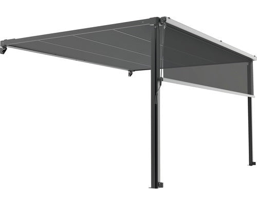 3M Vertikale Markise 284 cm für Pergola Garten Terrasse Balkon UV-beständig - 4306517554644