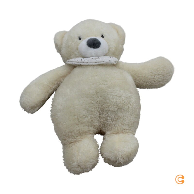 Nattou Nachtlicht Kuscheltier Plüschtier Bär Sleepy Greifpunkte beige Spieluhr - 5414673876612