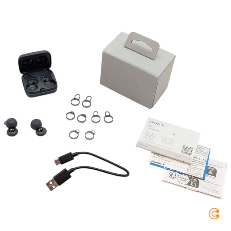 Sony In Ear Headset Ohrstöpsel Kopfhörer Bluetooth LinkBuds BT Grau Universal - 4548736132085