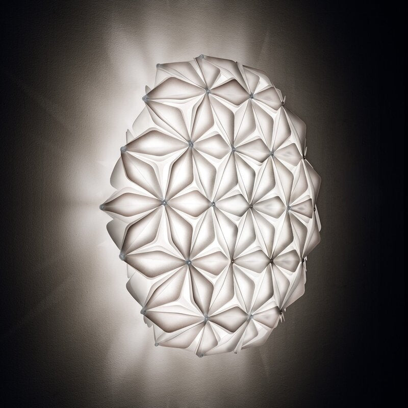Slamp Deckenleuchte Lampe La Vie L weiß Polymer Breite 71cm E27 LED dimmbar - 8024727089010