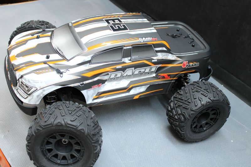 Reely RC Modellauto Elektro Monstertruck BASH 6S 1:8 Allradantrieb 90 km/h RtR - 4064161160894