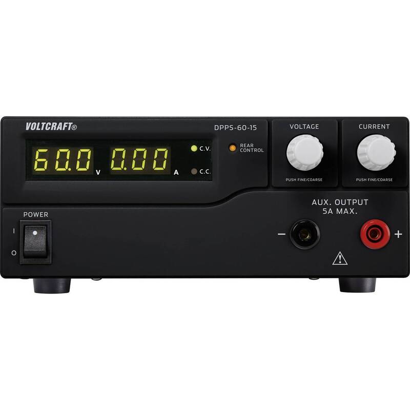 Voltcraft Labornetzgerät DPPS-60-15 einstellbar 1-60V 15A USB programmierbar - 4016138871456