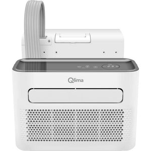 B-Ware Qlima Klimagerät Mini Split Klimaanlage 146 kW WiFi Raum 45m2 Weiß Schwarz