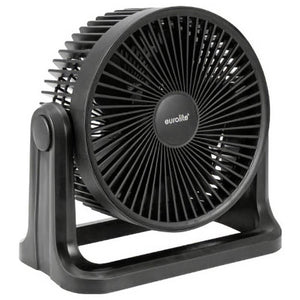 B-Ware Eurolite Tischventilator Ventilator Mini 10W schwarz 230mm Durchmesser 265mm