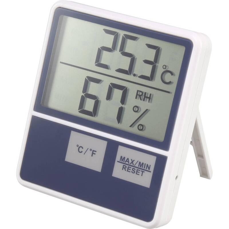 BTTH-1014 Innen Thermo Hygrometer Temperatur Luftfeuchte Weiß Digital 2 STÜCK - 4064161201535