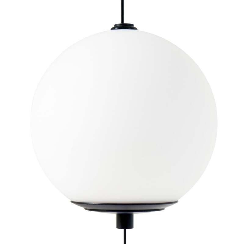 Lucande Stehleuchte Darrow LED dimmbar Touchdimmer Lampe schwarz/opal 320cm - 4255830903885