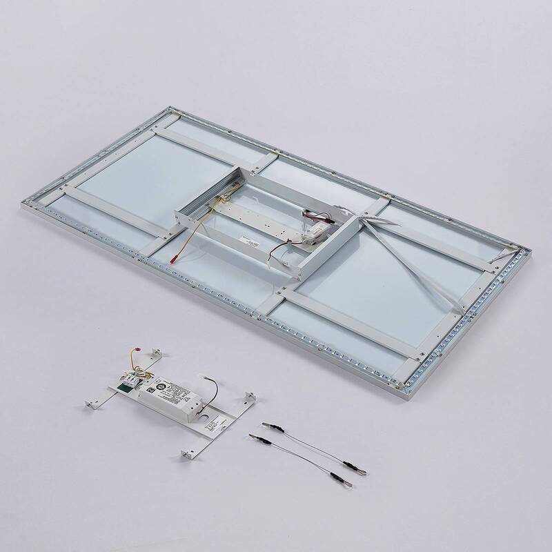 Arcchio LED Panel Deckenleuchte Flächenleuchte Fernbedienung weiß CCT RGB dimmba - 4251096553345