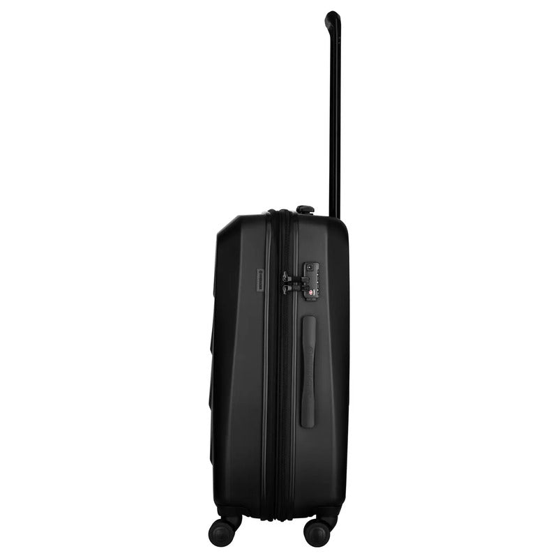 Wenger Schalenkoffer Trolley Prymo Medium Schwarz Reisekoffer 4 Rollen 450x650mm - 7611160242488