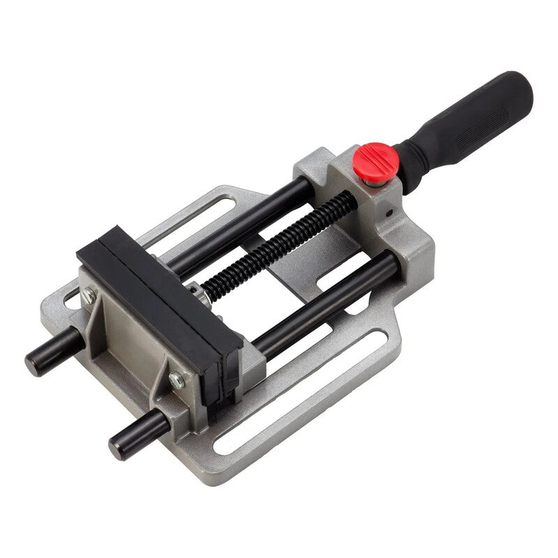 LUX-TOOLS Maschinenschraubstock Spannstock 90 mm Aluminium Druckguss - 4007871165261