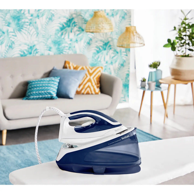 Tefal SV6116 Dampfbügeleisen 2220 W 5,3 bar 1,4 l Anti-Kalk Auto-Off Marineblau - 3121040079089