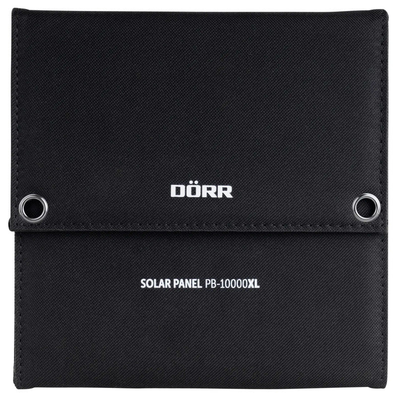 Dörr Solar-Powerbank 10000 mAh 21W XL monokristallin USB Ladegerät schwarz - 4000461103148
