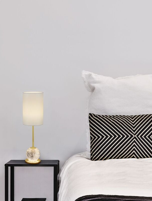 Nova Luce Tischleuchte Tischlampe BRILLE LED Gold Neutralweiß Leuchte Lampe 8,8W - 5212017433862
