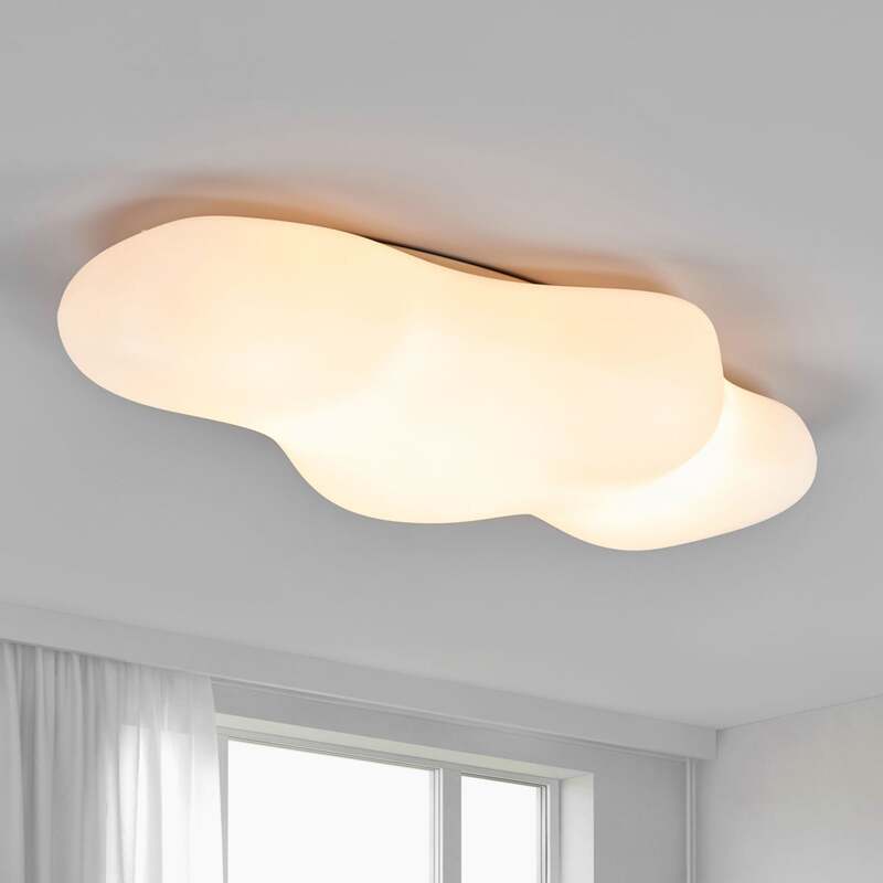 Mantra Iluminación Deckenleuchte Eos Wolkenform LED Lampe Leuchte weiß 90cm - 8435153218811