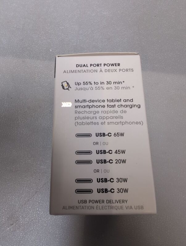 Otterbox KFZ-Ladestation 65W USB-C PPS Schnellladegerät für iPhone Schwarz 2 - 0840434707904