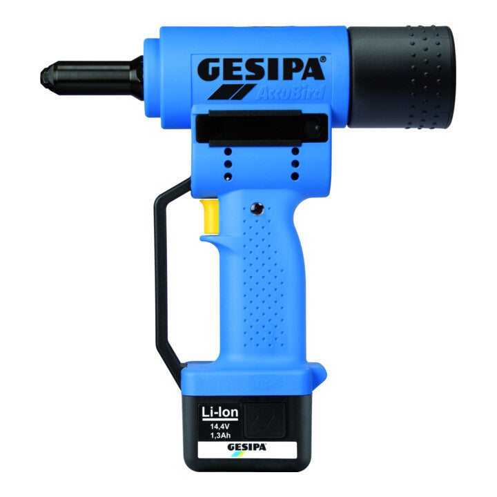 Gesipa Blindniet-Setzgerät AccuBird 1 Li-Ion Akku 1,3 Ah / Ladegerät - 4007081250030