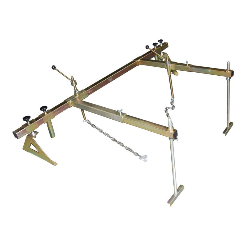 BGS technic Motortraverse 4-Punkt Abstützung 9237 315kg 510-845mm schwarz - 4048769020040